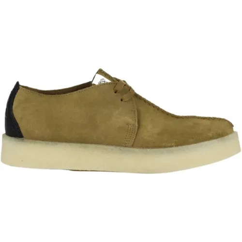 Trek Cup Men`s Laced Shoes , male, Sizes: 7 1/2 UK, 10 1/2 UK - Clarks - Modalova