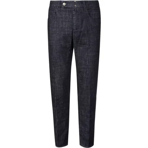 Premium Denim Slim Fit Jeans , Herren, Größe: W34 - Incotex - Modalova