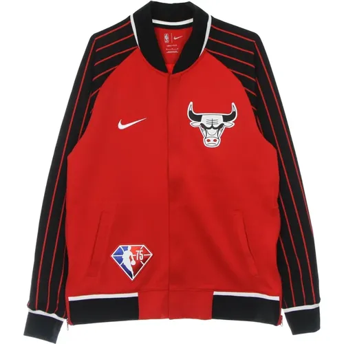 Chicago Bulls Leichter Sweatshirt , Herren, Größe: S - Nike - Modalova