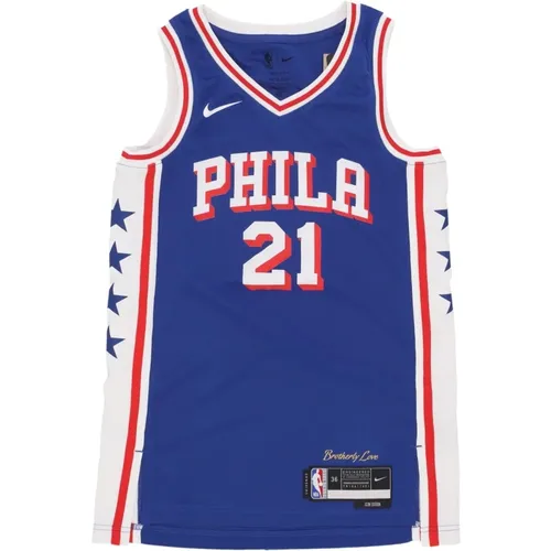 Basketball Tank Top Icon 23 Embiid , male, Sizes: S, L, M, XS, XL - Nike - Modalova