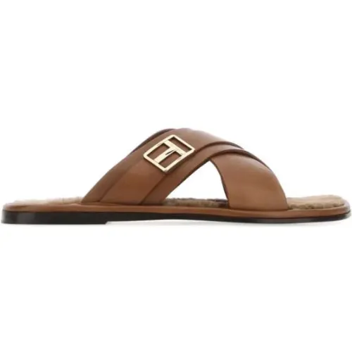 Summer Slide Sandals for Men , male, Sizes: 10 UK, 12 UK, 11 UK, 8 UK, 6 UK, 9 UK, 7 UK - Tom Ford - Modalova