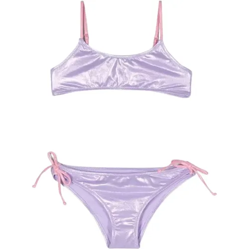 Tie-Dye Bandana Bralette Bikini - MC2 Saint Barth - Modalova