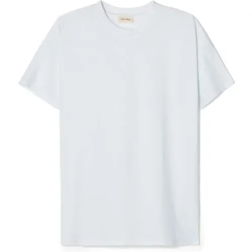 Fizvalley Mens T-Shirt - Blanc , male, Sizes: XL, M/L, S, XS - American vintage - Modalova