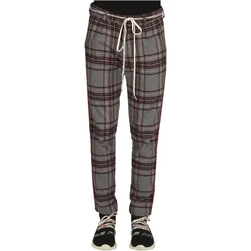 Tartan Karo Hose , Herren, Größe: L - REPRESENT - Modalova