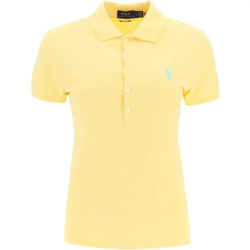 Slim Fit Stretch Baumwoll Polo Shirt - Ralph Lauren - Modalova