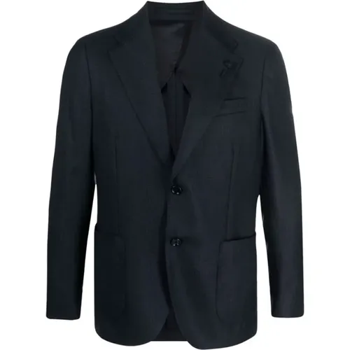 Striped Sleeve Blazer , male, Sizes: XL, L, 2XL, M - Lardini - Modalova
