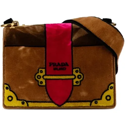 Pre-owned Canvas crossbody-bags , female, Sizes: ONE SIZE - Prada Vintage - Modalova