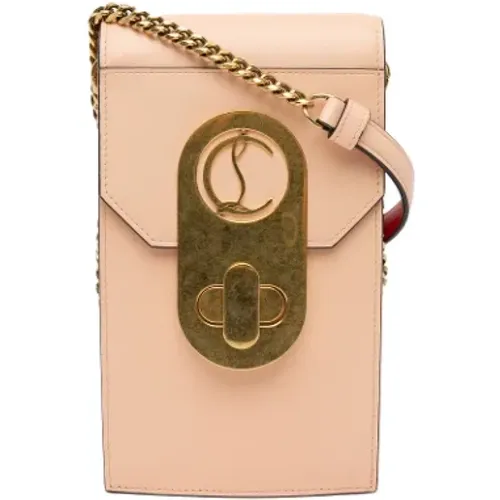 Pre-owned Leather shoulder-bags , female, Sizes: ONE SIZE - Christian Louboutin Pre-owned - Modalova