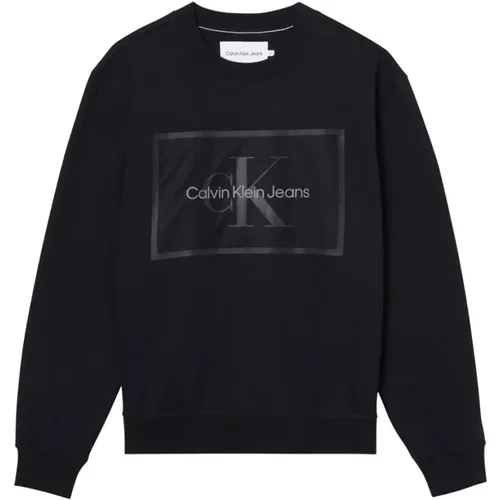 Herren Logo Sweatshirt Calvin Klein - Calvin Klein - Modalova