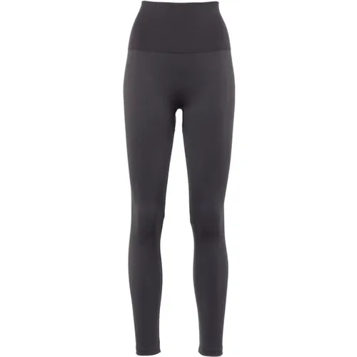 Graue High-Waisted Super Skinny Hose , Damen, Größe: L - Wolford - Modalova