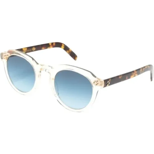 Blue Denim Sunglasses , unisex, Sizes: 48 MM - Moscot - Modalova