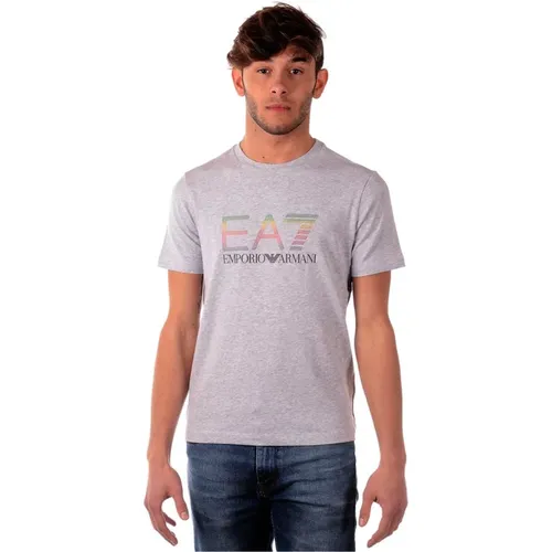 Sweatshirt T-Shirt Kombination - Emporio Armani EA7 - Modalova