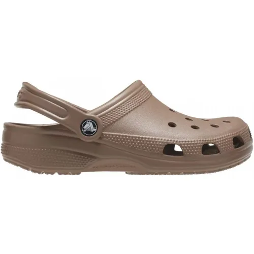 Braune Unisex Clogs , Damen, Größe: 38 EU - Crocs - Modalova