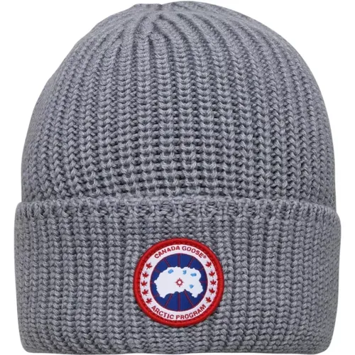 Artic Disc cap in wool , male, Sizes: ONE SIZE - Canada Goose - Modalova