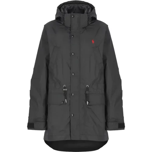 Coat with Removable Hood , female, Sizes: XS - Ralph Lauren - Modalova