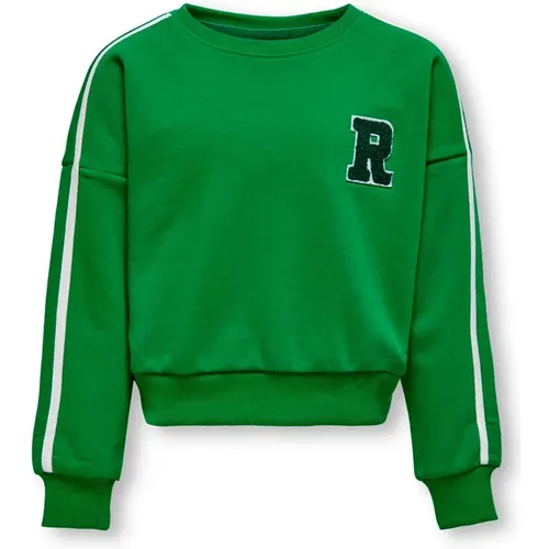 Grüner Sweatshirt mit R-Logo Only - Only - Modalova
