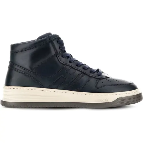 High Top Sneakers , male, Sizes: 6 UK, 11 UK, 6 1/2 UK, 7 UK, 10 UK, 8 UK - Hogan - Modalova