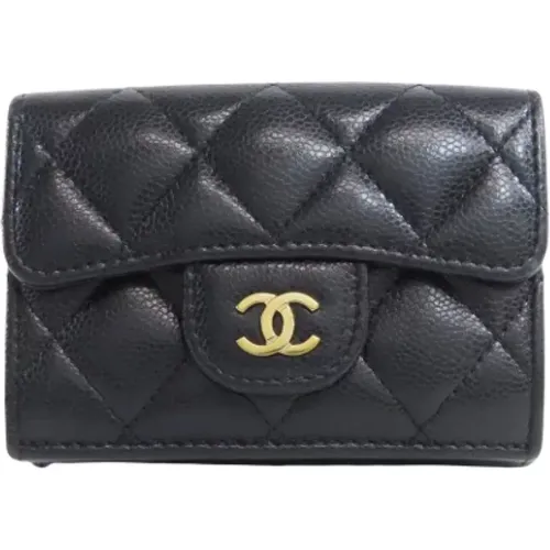 Pre-owned Leather wallets , female, Sizes: ONE SIZE - Chanel Vintage - Modalova