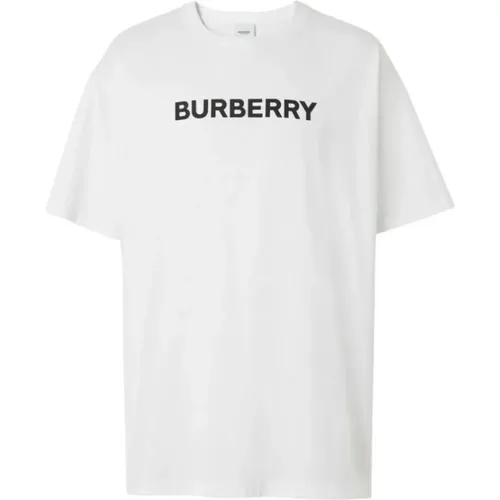 T-Shirt , Herren, Größe: 2XS - Burberry - Modalova