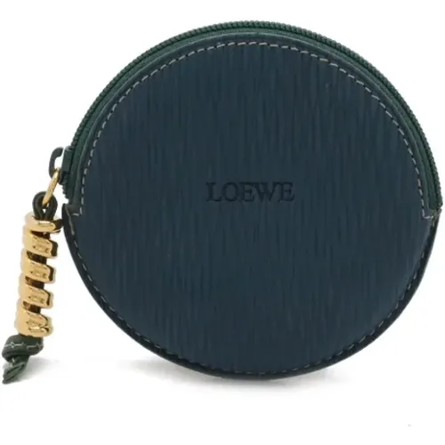 Pre-owned Leather wallets , female, Sizes: ONE SIZE - Loewe Pre-owned - Modalova