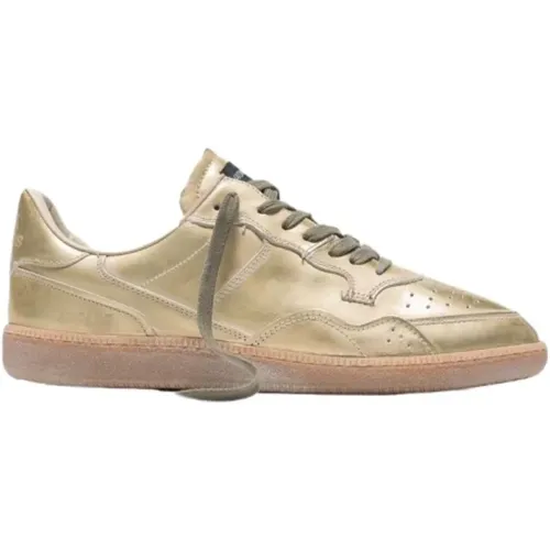 Retro Leder Sneakers , Damen, Größe: 36 EU - Hidnander - Modalova