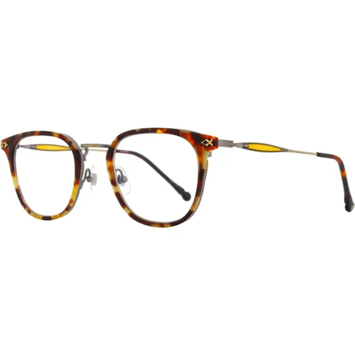 Antique Gold Eyewear Frames , unisex, Sizes: 50 MM - Matsuda - Modalova