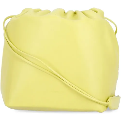Leather Shoulder Bag for Woman , female, Sizes: ONE SIZE - Jil Sander - Modalova