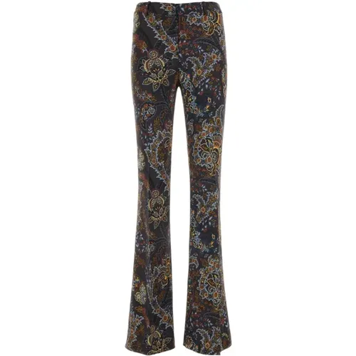 Bedruckte Stretch-Viskose-Hose Etro - ETRO - Modalova