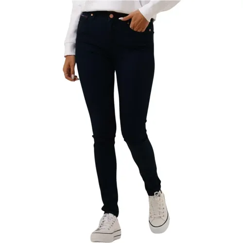 Nora Skinny Jeans Blau , Damen, Größe: W30 L30 - Tommy Jeans - Modalova