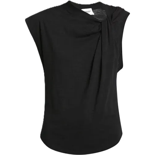 Asymmetrisches Ärmelloses Top Lockere Passform - Isabel Marant Étoile - Modalova