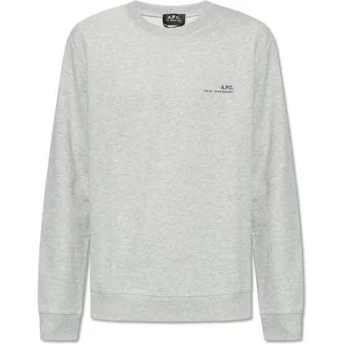 ‘Clair’ Sweatshirt mit Logo , Herren, Größe: 2XL - A.p.c. - Modalova