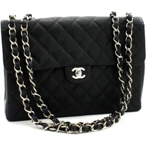 Pre-owned Leather chanel-bags , female, Sizes: ONE SIZE - Chanel Vintage - Modalova