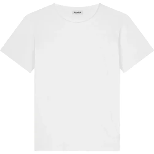 Kurzarm T-Shirt , Herren, Größe: L - Dondup - Modalova