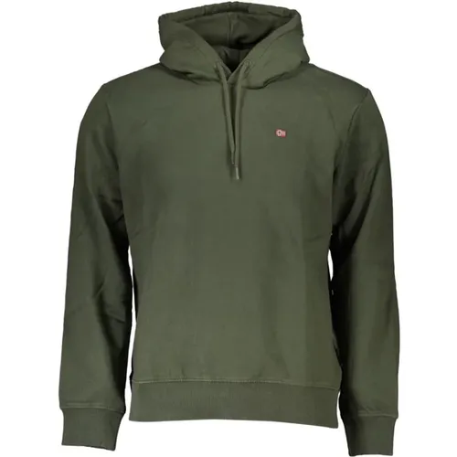 Fleece Hoodie - Regular Fit , male, Sizes: 2XL, 3XL, XL - Napapijri - Modalova