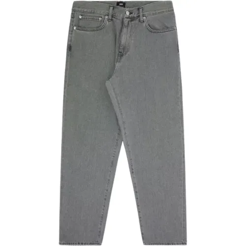 Locker sitzende schwarze Baumwoll-Denim-Jeans - Edwin - Modalova