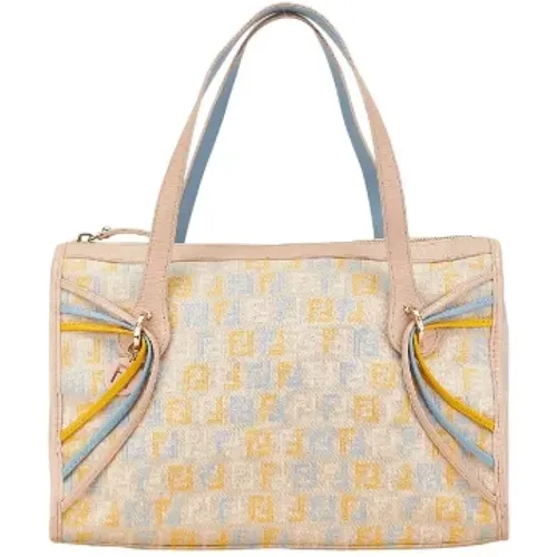 Pre-owned Canvas handbags , female, Sizes: ONE SIZE - Fendi Vintage - Modalova