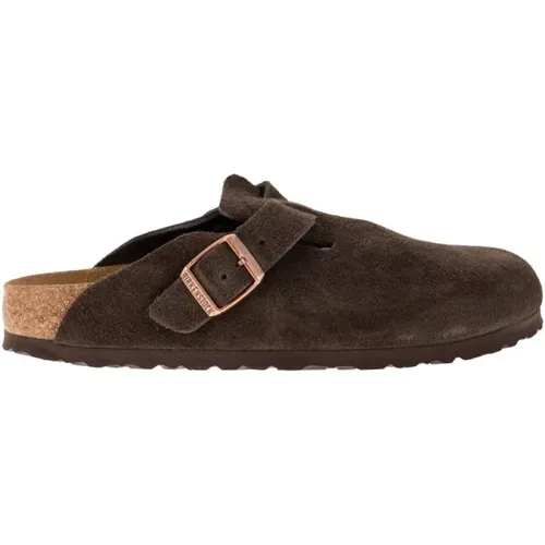 Boston - Suede Sabot , male, Sizes: 8 UK - Birkenstock - Modalova