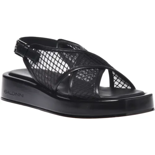 Sandal in nesh , female, Sizes: 2 UK, 4 1/2 UK, 4 UK, 5 UK - Baldinini - Modalova