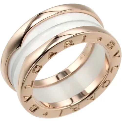 Pre-owned Metal rings , female, Sizes: ONE SIZE - Bvlgari Vintage - Modalova