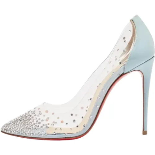 Pre-owned Leather heels , female, Sizes: 3 1/2 UK - Christian Louboutin Pre-owned - Modalova