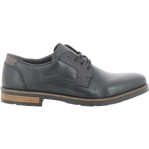 Elegante Schwarze Business-Schuhe für Herren , Herren, Größe: 43 EU - Rieker - Modalova