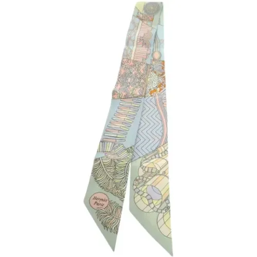 Pre-owned Silk scarves , female, Sizes: ONE SIZE - Hermès Vintage - Modalova