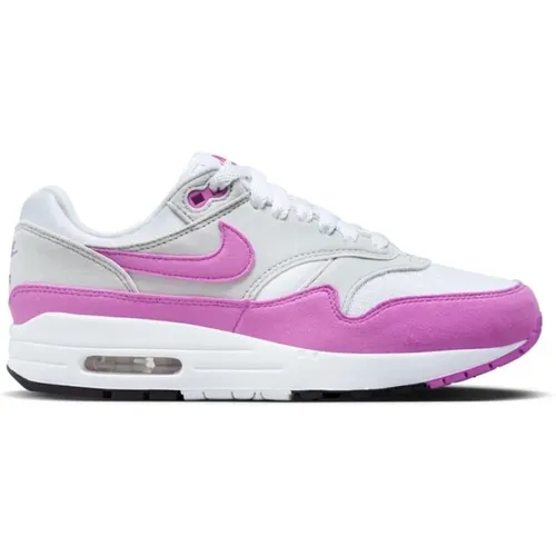 Air Max 1 Fuchsia Dream Sneakers , Damen, Größe: 35 1/2 EU - Nike - Modalova