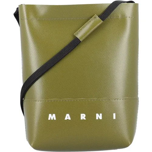 Military Crossbody Bag , male, Sizes: ONE SIZE - Marni - Modalova