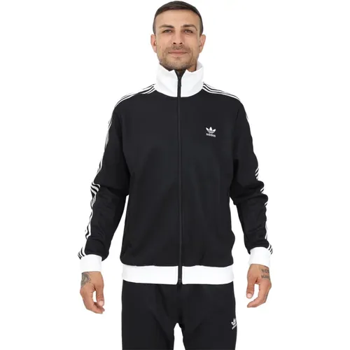 Zeitlose Klassische Schwarze Sweaters , Herren, Größe: XS - adidas Originals - Modalova