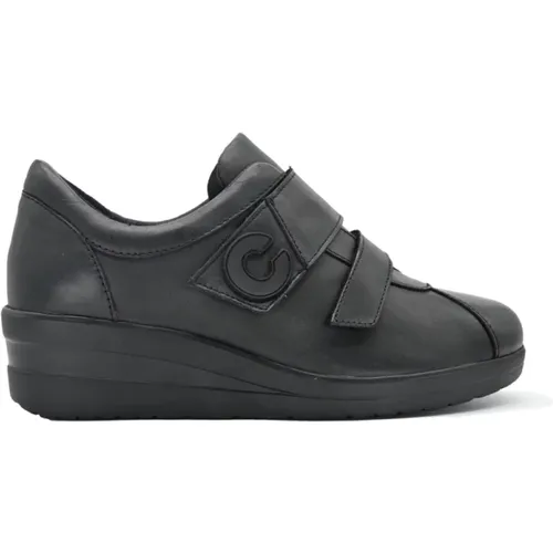 Schwarze Sneakers Iv120306 , Damen, Größe: 36 EU - Cinzia Soft - Modalova