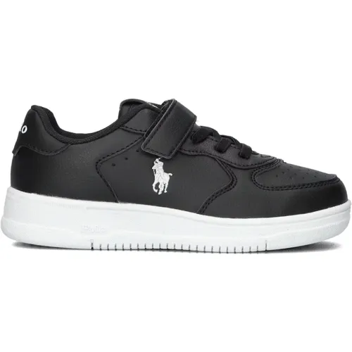 Schwarze Low-Top-Sneakers Masters Court - Ralph Lauren - Modalova