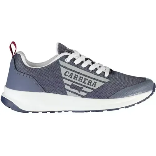 Sportlicher Schnürsneaker mit Logo-Details , Herren, Größe: 42 EU - Carrera - Modalova