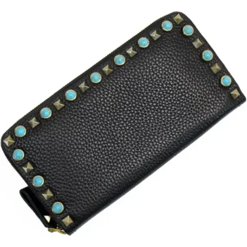 Pre-owned Leather wallets , female, Sizes: ONE SIZE - Valentino Vintage - Modalova