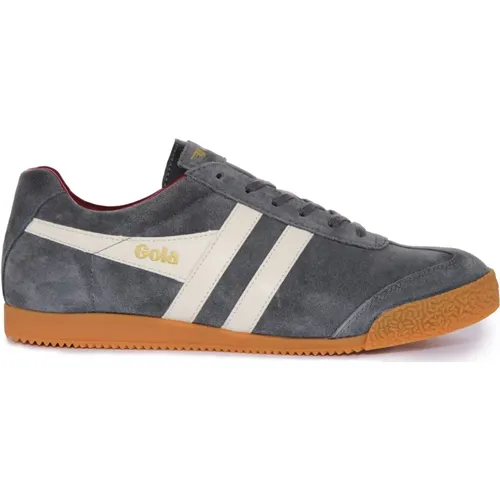 Classic Harrier Sneaker Dark Grey Men , male, Sizes: 9 UK, 8 UK, 7 UK - Gola - Modalova